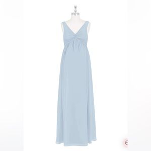 Azazie Bridesmaid Yetta Maternity dress MIST
